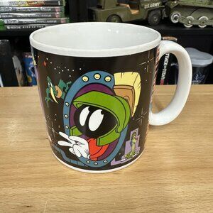 Looney Tunes Marvin The Martian Ceramic Coffee Mug by Applause 1995 Vintage